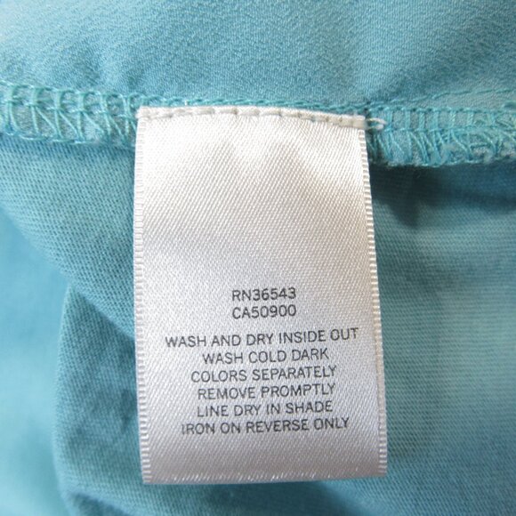 Van Heusen Blouse Women's Size X Large V Neck 3/4 Sleeve - Picture 4 of 6